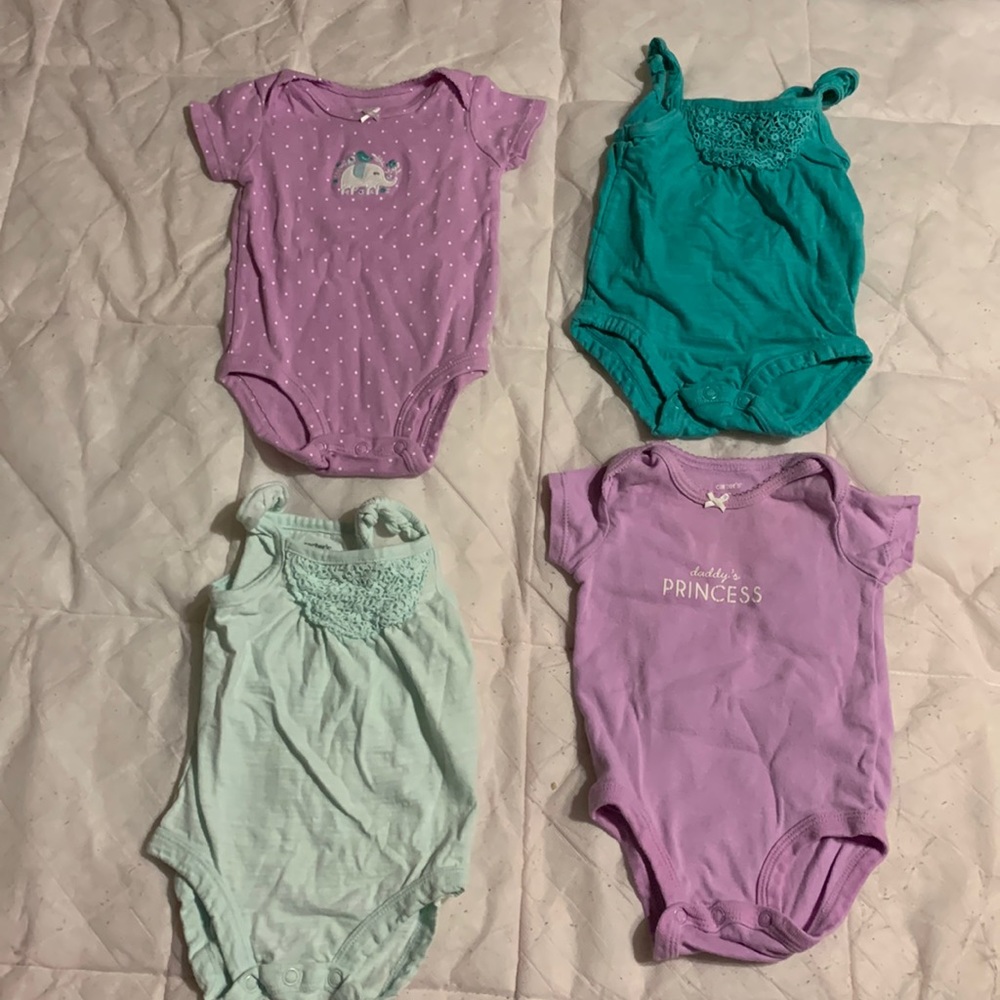 Carters 3 months onesies